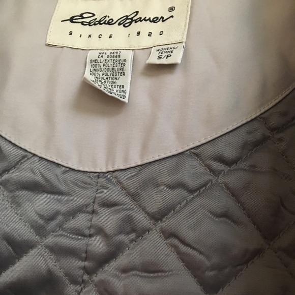 Eddie Bauer lined raincoat - Picture 3 of 3